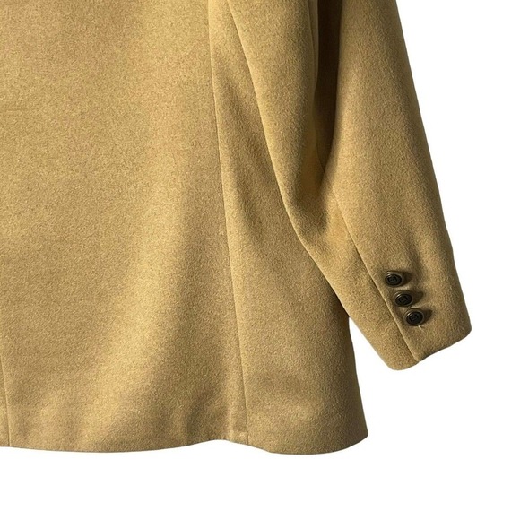 Chaps Ralph Lauren Men’s Size 40 S Blazer Sport Coat Microfiber 3 Button Camel - Picture 6 of 14
